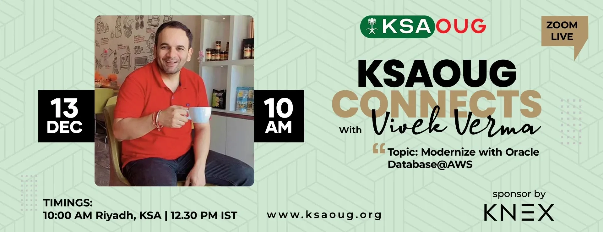 Registration 2 KSAOUG Connect With Vivek Verma