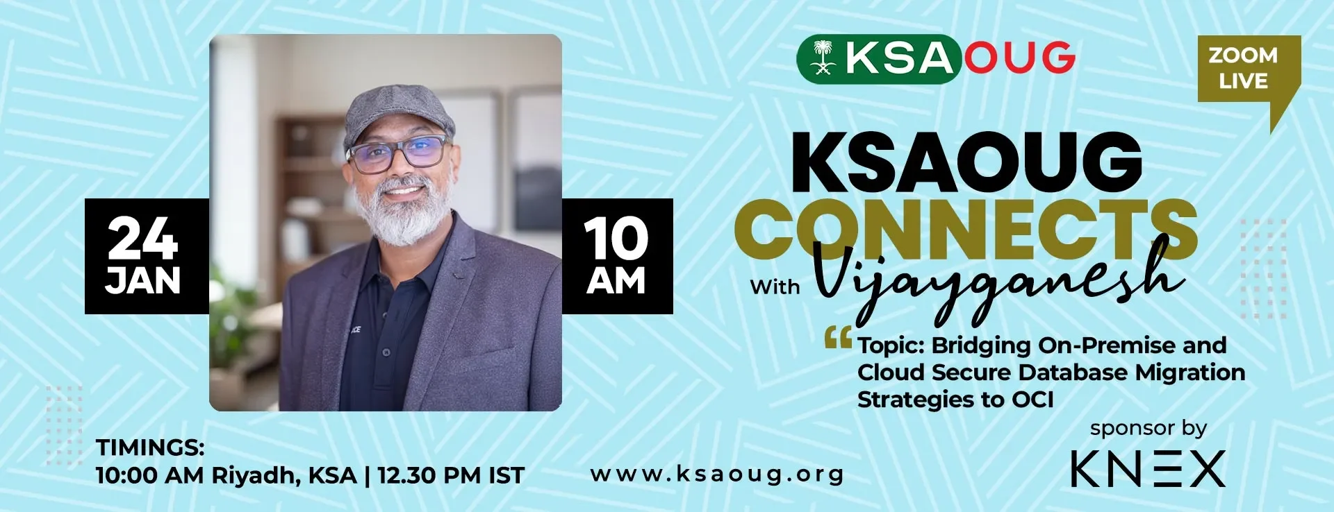 KSAOUG Connect With Vijay Sivaprakasam